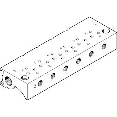 MHA1-P8-2-M3 Batterieblock