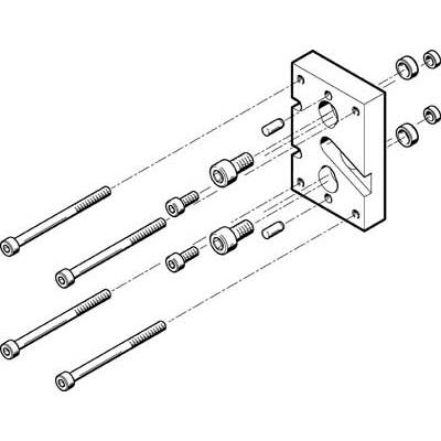 HAPG-SD2-23 Adapterbausatz