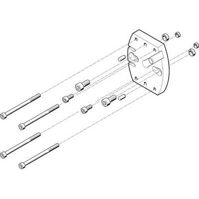 HAPG-SD2-27 Adapterbausatz