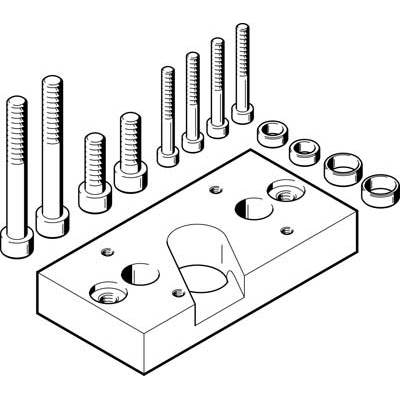 HAPG-SD2-30 Adapterbausatz