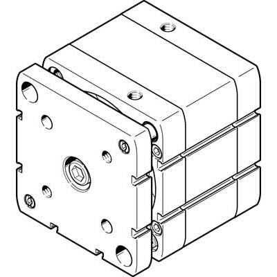 ADNGF-100-50-PPS-A Kompaktzylinder
