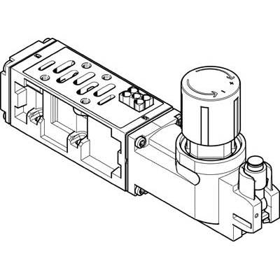 VABF-S2-2-R3C2-C-6 Reglerplatte