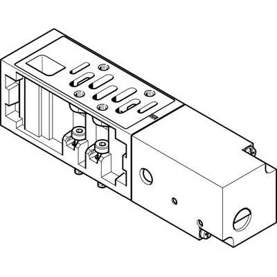 VABF-S1-2-L1D1-C Vertikal-Drucksperrplatte