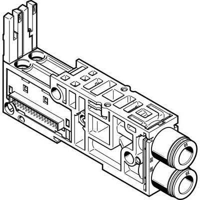 VMPAL-AP-20-QS5/16"-1 Anschlussplatte