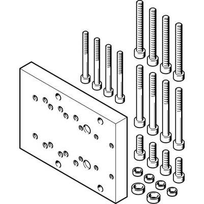 DHAA-D-L-40-G7-25 Adapterbausatz