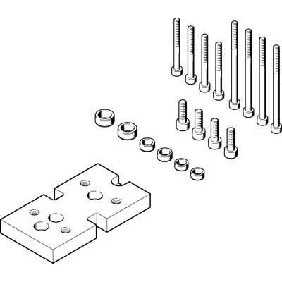 DHAA-G-H2-20-B8-35 Adapterbausatz