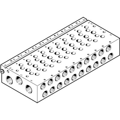 VABM-L1-18W-G38-6 Anschlussleiste