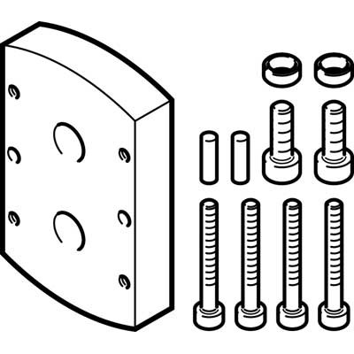 DHAA-G-Q11-32-B5-25 Adapterbausatz