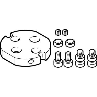 DHAA-G-Q11-35/40-B1-35 Adapterbausatz