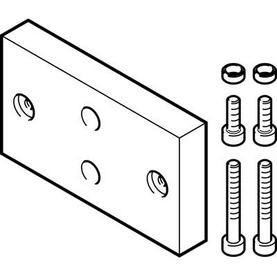 DHAA-G-Q11-25-B6-14-60/80 Adapterbausatz