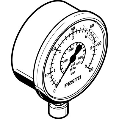 PAGL-HP3-63-60-G14-RC Manometer