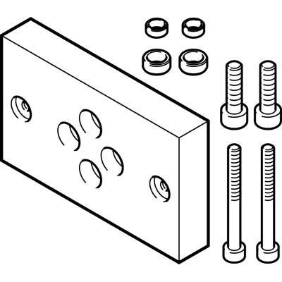 DHAA-D-E8-75-Q11-16-E Adapterbausatz