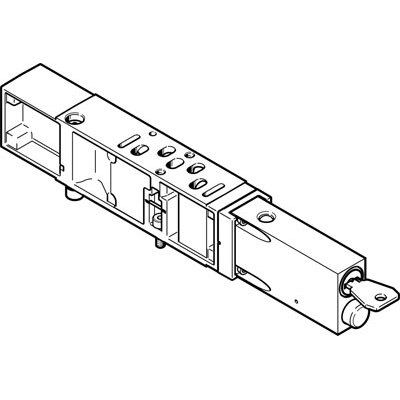 VABF-S4-1-L1D2-C Vertikal-Drucksperrplatte