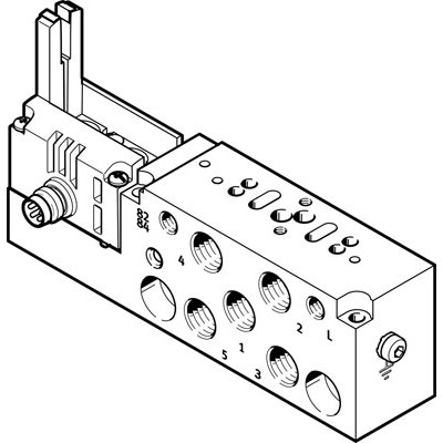 VMPA14-IC-AP-1 Anschlussplatte