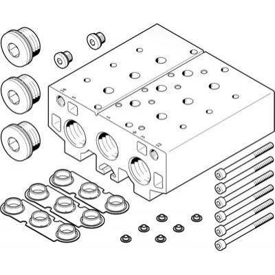 VABM-B10-30E-G34-9 Anschlussblock