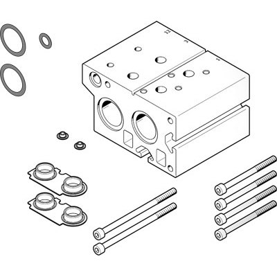 VABM-B10-30EEE-G34-2-P3 Anschlussblock