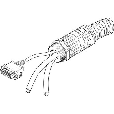 NHSB-A1-5-BLG5-LE5-PU8-2XBB Anschlussleitung