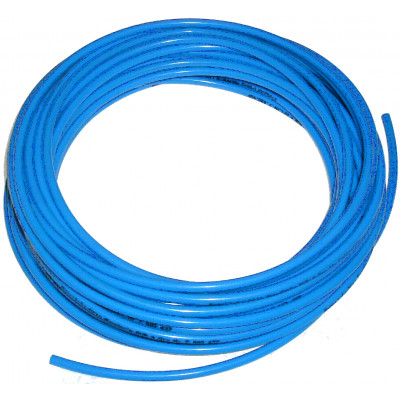 PU (Polyurethan) - Pneumatikschlauch blau, außenkalibriert, Aussen-Ø:5mm, Wandstärke 0,95 mm, PUB 5, Rollenlänge 50 m