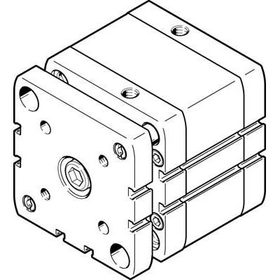 ADNGF-80-10-P-A Kompaktzylinder