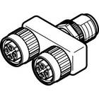 NEDU-M12D4-M12T4-IS T-Steckverbindung