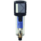 Filter, Mikrofilter, V-Bloc, BG 01, G1/4i, 16 bar, Kunststoffbehälter, Handablassventil, Filtereinsatz 0,01 µm, 370 l/min
