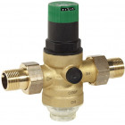Wasserdruckregler mit integrierter Messing-Siebtasse, DVGW-geprüft, 1,5 bis 6 bar, R3/4a, DN20, 3,1 l/min