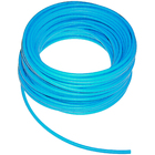 PVC (Polyvinylchlorid) - Pneumatikschlauch mit Gewebeumflechtung, Farbe blau, DN10, Wandstärke 1,25 mm, SPS 10, Rollenlänge 50 m