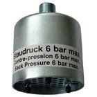 Hochleistungsschalldämpfer, max. Staudruck 6 bar, G11/2a, Ø 150 mm, 53400 l/min