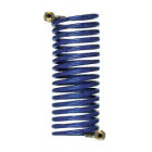 Spiralschlauch aus Nylon 12, Farbe blau, R1/8a, DN3,1, Arbeitslänge 7,5 m